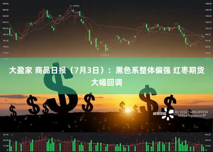 大盈家 商品日报（7月3日）：黑色系整体偏强 红枣期货大幅回调