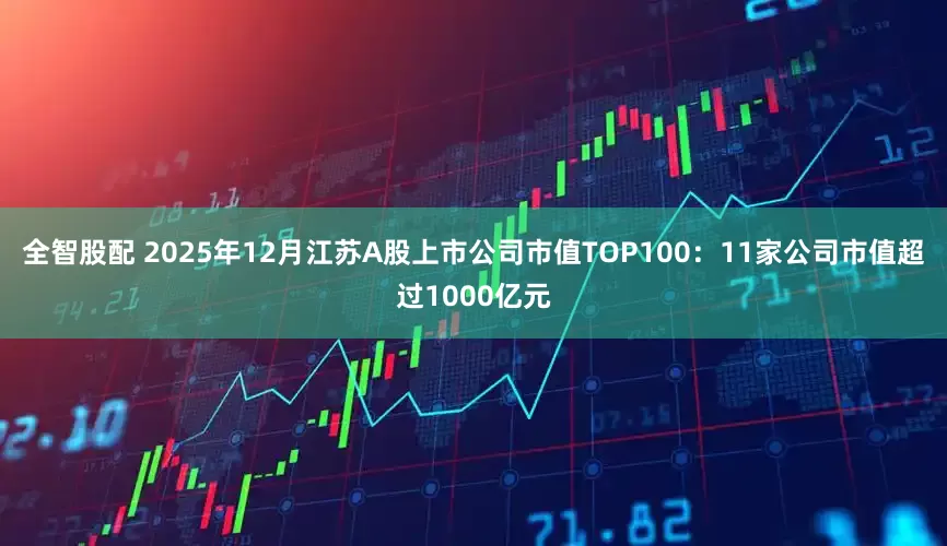 全智股配 2025年12月江苏A股上市公司市值TOP100：11家公司市值超过1000亿元