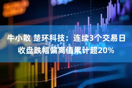 牛小散 楚环科技：连续3个交易日收盘跌幅偏离值累计超20%